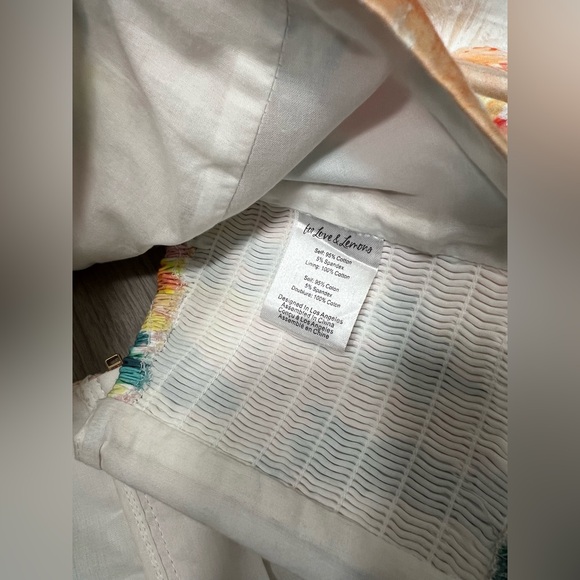 For Love and Lemons, Puff Sleeve, Floral, Cropped Shirt‎ | Womens Small - Picture 5 of 11